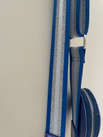 Metallic bag blauw