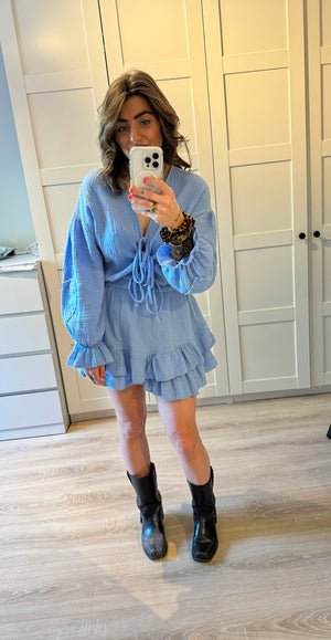 Playsuit lichtblauw