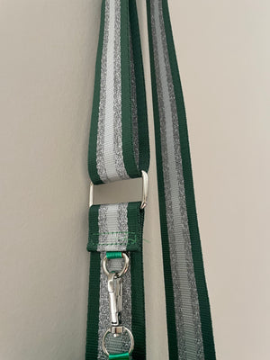 Metallic bag groen