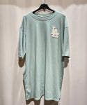 T shirt dress mint