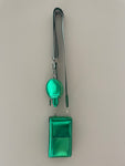 Metallic bag groen