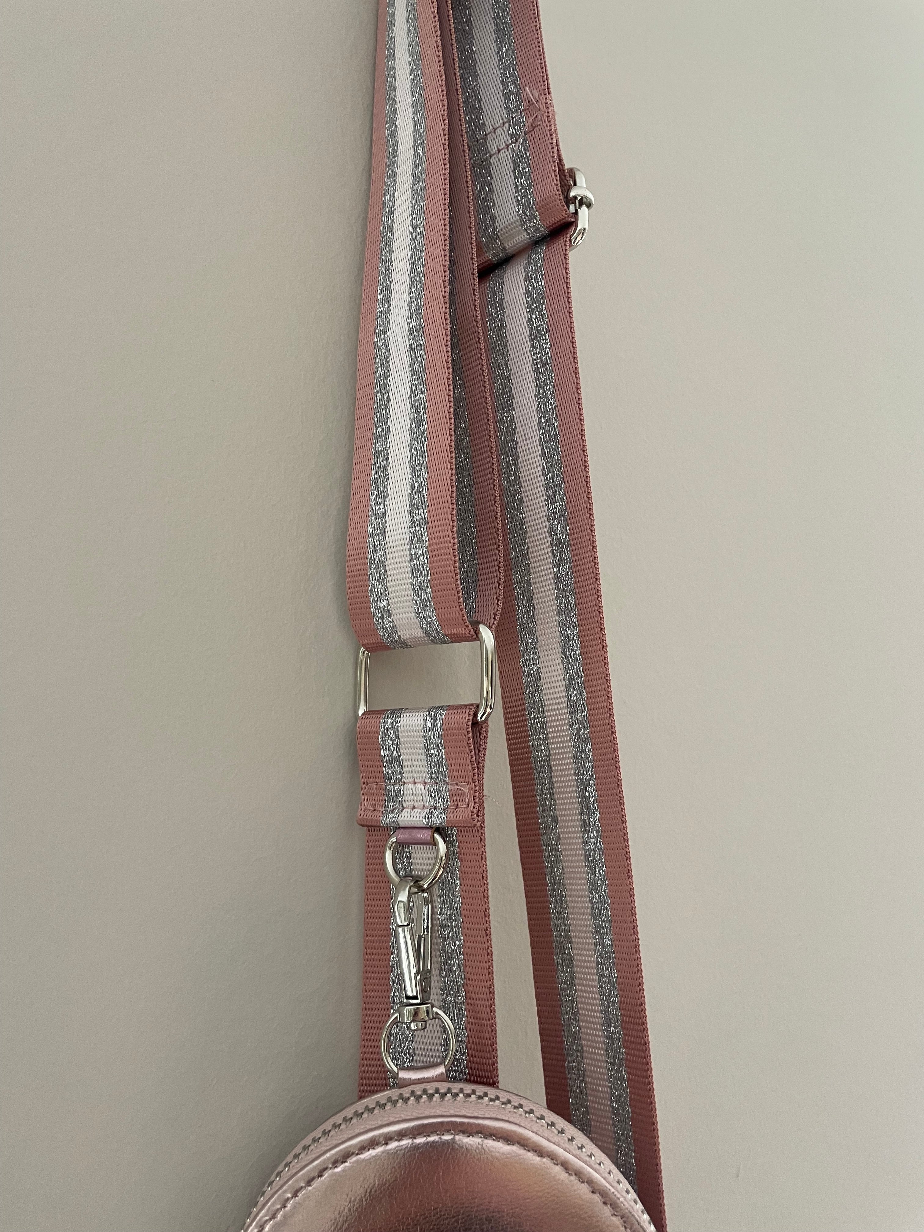 Metallic bag lichtroze