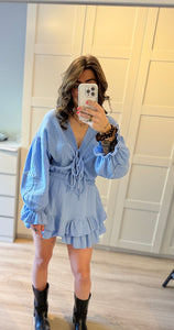 Playsuit lichtblauw