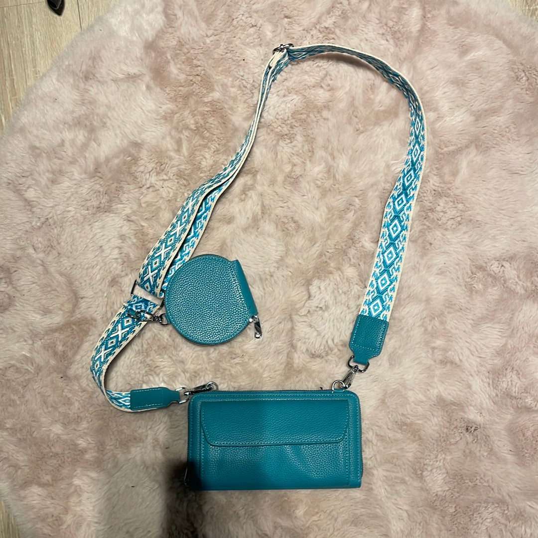 Tas turquoise